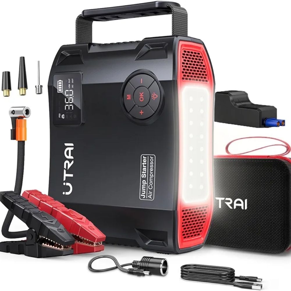 Ütrai Jstar Car Jump Starter & Air Compressor